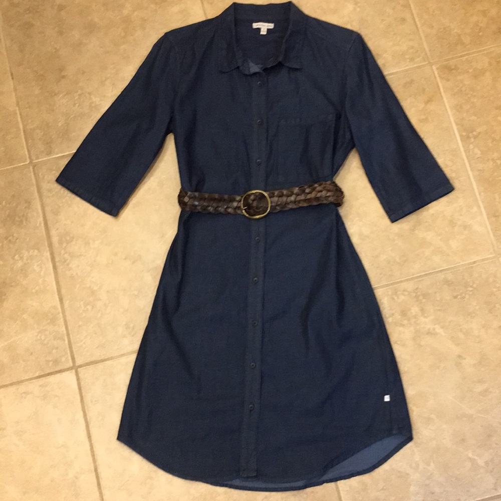 Calvin Klein Denim Shirt Dress